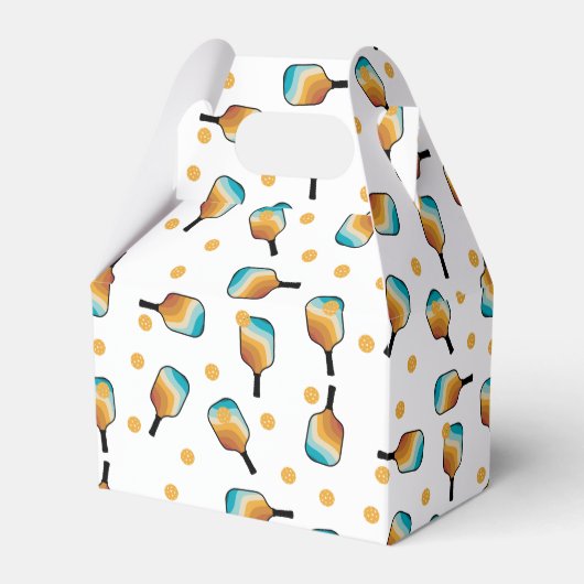 レトロピックボールパドル&ボールパターン フェイバーボックス (正面サイド)