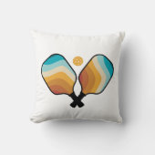 レトロピックボールパドル&ボール クッション (正面)