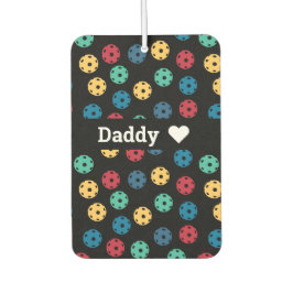 😍レトロピックボール/ブラック カーエアーフレッシュナー