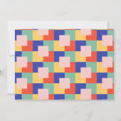 レトロピックルボール卒業パーティーの写真 招待状 (裏面)