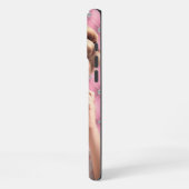 レトロピンアップガール iPhoneケース (左側面)