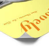 レトロピンアップラブリーガールアートノスタルジックヴィンテージ ポスター (角)