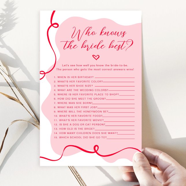 レトロピンクとレッド誰が花嫁ゲームを知っ最高のている (クリエイターアップロード済み)