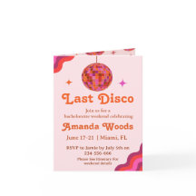 レトロピンクオレンジ最後のディスコバチェロレッテ週末