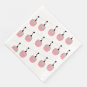 レトロピンクスキーゴンドラリフトスキーヤー (コーナー)