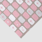 レトロピンクスターバストティッシュペーパー 薄葉紙 (詳細)