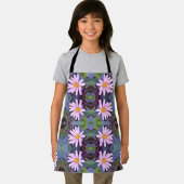 レトロピンクデイジー花柄 エプロン (インサイチュ)