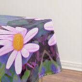 レトロピンクデイジー花柄 テーブルクロス (インサイチュ)