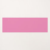 レトロピンクパーム春ヨガマット ヨガマット (裏面(横))