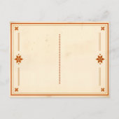 レトロピンクフラミンゴフロリダバケーションスーベリーシティ ポストカード (裏面)