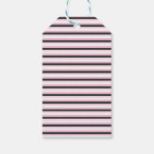 レトロピンクブラックハロウィーン誕生日 ギフトタグ (裏面)