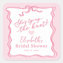 レトロピンクボウ結び目