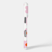 レトロピンクレッドフローラシッお洒落ク名門私立校風のヒッピー Case-Mate iPhoneケース (裏面 / 右)