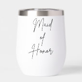 レトロピンクロデオバチェロレッテメイド・オブ・オーナー（花嫁付き添い人） (背面)