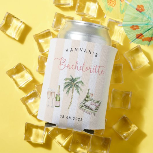 レトロピンクワインカントリーバチェロレッテ週末 缶クーラー (インサイチュ 夏)