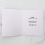 レトロピンク数々のレッド最高の写真お母さんの日 カード (内部)