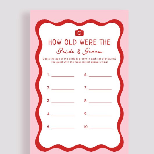 レトロピンク新郎新婦の試合は何歳だった