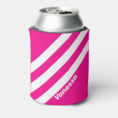 レトロピンク棒つきキャンデーストライプ3つの名前 缶クーラー (缶裏面)