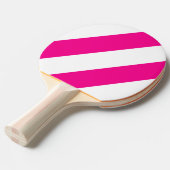 レトロピンク棒つきキャンデー3はっきりしたストライプ個 卓球ラケット (正面アングル)