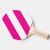 レトロピンク棒つきキャンデー3はっきりしたストライプ個 卓球ラケット (横)