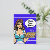 レトロピンナップ賛美ハート 出欠カード (スタンド正面)