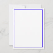 レトロピンナップ賛美ハート 出欠カード (裏面)