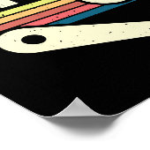 レトロピンボールアートポスター#16 ポスター (角)