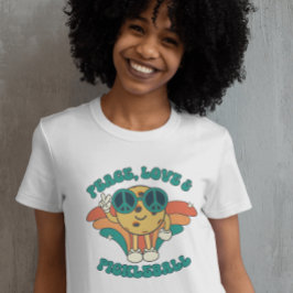 レトロピースラブ&ピックボールGroovy Tシャツ