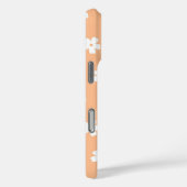 レトロピーチお洒落フローラ名門私立校風のヒッピー春 Case-Mate iPhoneケース (裏面 / 右)