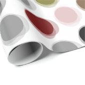 レトロファジィ中性ドットのパターンのラッピング紙 ラッピングペーパー (ロールコーナー)