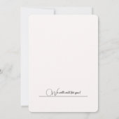 レトロファッションアイコンとカラフルお誕生日ケーキ 招待状 (裏面)