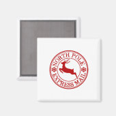 レトロファッションドオールドノース表現ポール再出済 マグネット (正面/裏面)