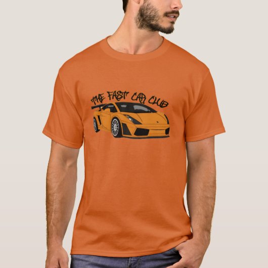 レトロファミリーのスピード狂 Tシャツ (正面)