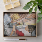 レトロファミリーキッチン 薄葉紙 (ギフト)