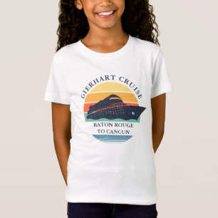 レトロファミリークルーズマッチングバケーションカスタム Tシャツ