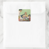 レトロファミリーサーズマモーブレックファーストインベッド スクエアシール (バッグ)