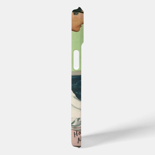 レトロファミリーサーズマモーブレックファーストインベッド Case-Mate iPhoneケース (裏面 / 右)