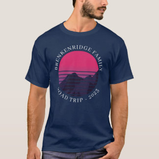 レトロファミリーロードトリップカスタム Tシャツ