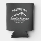 レトロファミリー懇親会トリップインザマウンテンズ 缶クーラー (正面)