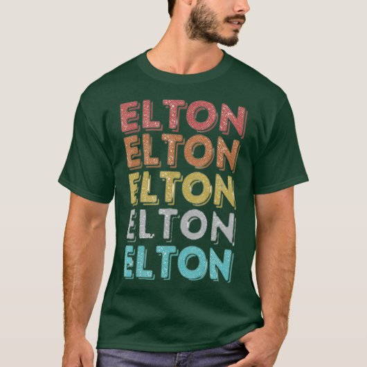 レトロファミリー Tシャツ (正面)