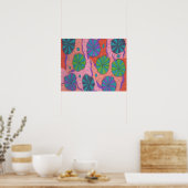 レトロファンキービベス ポスター (キッチン)