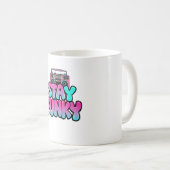 レトロファンキーボックスのアイコン コーヒーマグカップ (正面右)