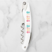 レトロファンキーヴィンテージ花嫁 ソムリエナイフ (正面)