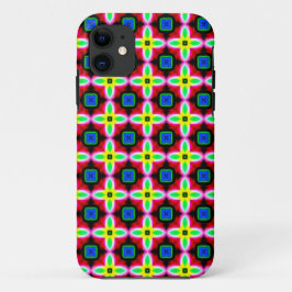 レトロファンキー携帯ケース 花柄 iPhone 11 ケース