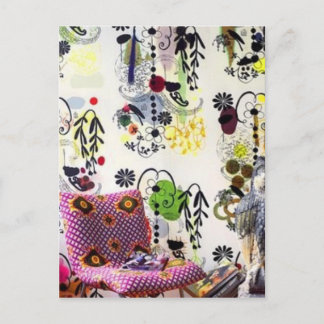 レトロファンキー葉書 ポストカード