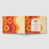 レトロファンキー50周年結婚記念日 ゲストブック (全面)