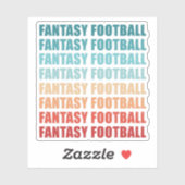 レトロファンタジーサッカーヴィンテージギフト シール (シート)