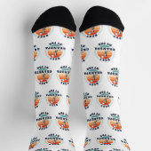 レトロファーザーズデイグランドパゴルフオーバーカスタム ソックス (上部)