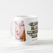 レトロファースト・マザー・デイ2の写真 コーヒーマグカップ (正面左)