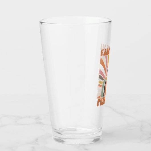 レトロファームフレッシュカボチャ タンブラーグラス (右)